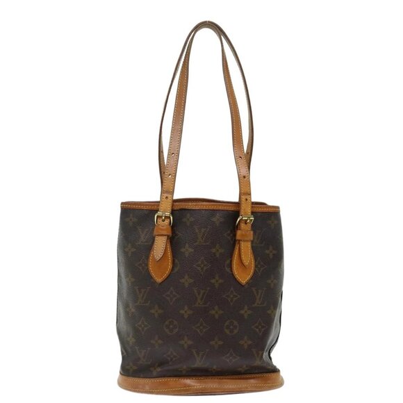 LOUIS VUITTON Monogram Bucket PM Shoulder Bag M42238 LV Auth fm3321 - Picture 2 of 15